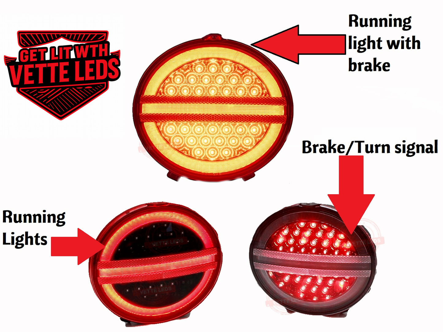 C6 Corvette Led tail lights