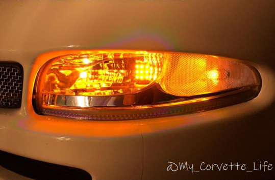 1997-2013 Day Time Running Lights Solid AMBER