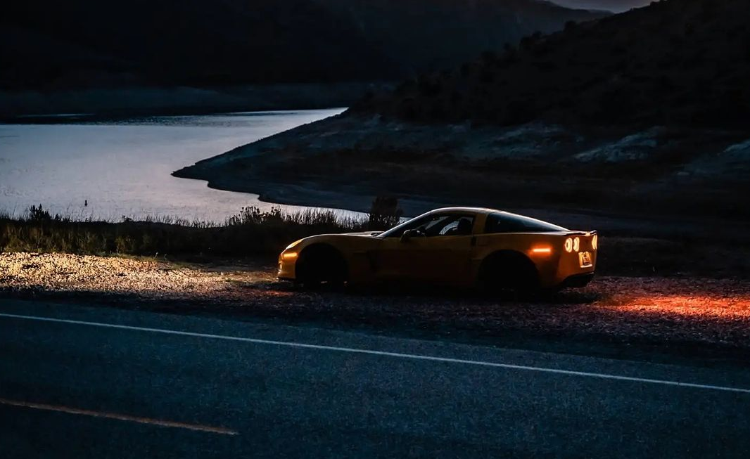 C6 Smoked LED Koncept side markers SMOKED set