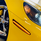 C6 Smoked LED Koncept side markers SMOKED set