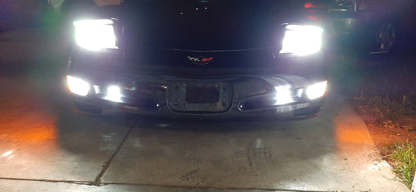 C5 Corvette fog light Cannons