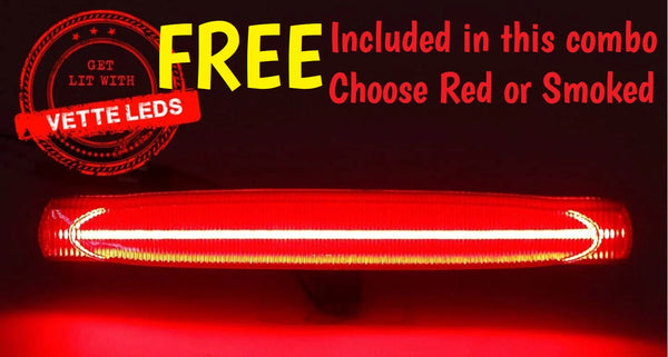 New Halo style Tail lights with 3rd brake light combo