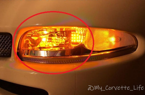 1997-2013 Day Time Running Lights Solid AMBER