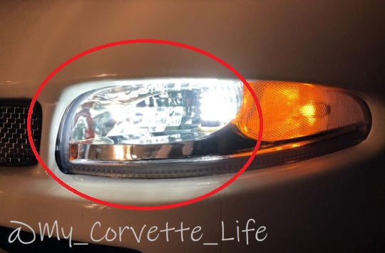 1997 - 2013 Day Time Running Lights Solid WHITE